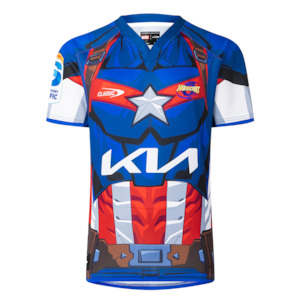 Hurricanes Mens Captain America Replica Jersey