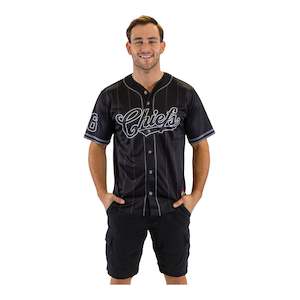 Chiefs Adult Blackout Baseball Shirt
