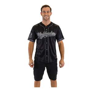 Highlanders: Highlanders Adult Blackout Baseball Shirt