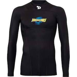 Base Layers: Hurricanes Mens Compression Top LS