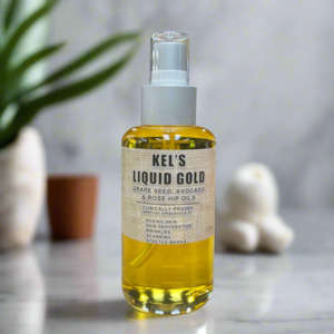 Skin Care: Kel's Liquid Gold Body Oil 100ml