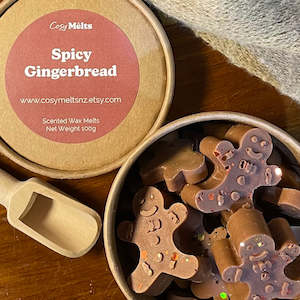 Products: Wax Melt Pottle 100g - Spicy Gingerbread