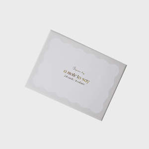A Note To Say Cards