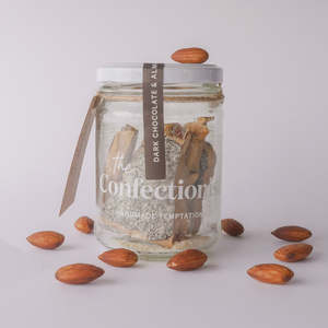 Dark Chocolate & Almond Toffee 85g Jar