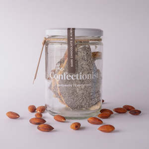 Dark Chocolate & Almond Toffee 200g Jar