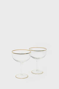 KW Champagne Coupe Set