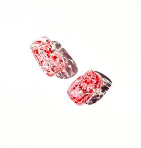 Glassware: Glass Blown Tumbler Berry Sweet