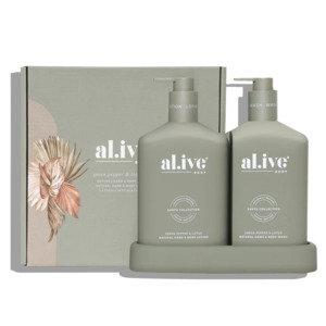 Kitchen: Wash & Lotion Duo - Green Pepper & Lotus