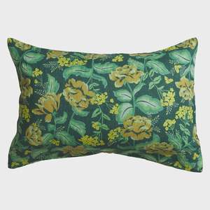 Margot Linen Pillowcase Set - Forest