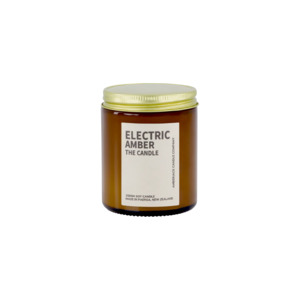 Electric Amber Candle