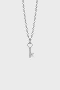 Mothers Day: Monogram Key Necklace 45cm