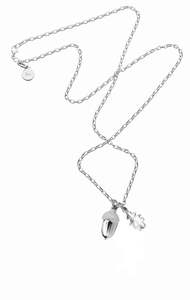 Acorn & Leaf Necklace 60cm