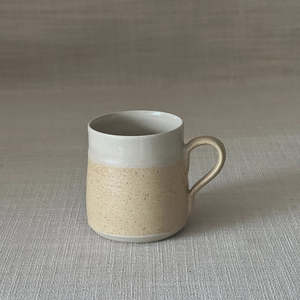 Galit Maxwell: Earthy Orange Pyramid Mug