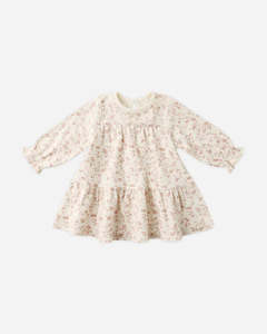 Sale: Tiered Jersey Dress - French Garden (was 89.00)