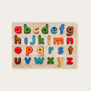 Lower Case Coloured puzzle