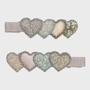 Mimi Lula: Layered Heart Clips