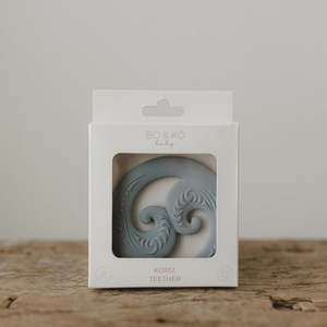 Koru Teether | Duck Egg Blue