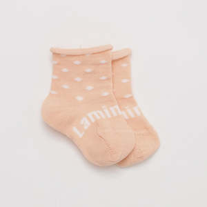 Lamington: Merino Wool Crew Socks Lychee