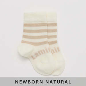 Merino Wool Crew Socks Squirrel