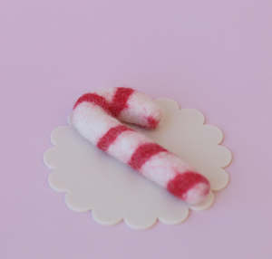 Candy Cane Red and White