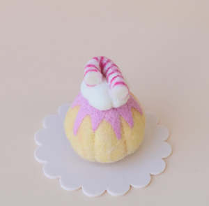 Candy Cane Sponge Cake Candy Girl