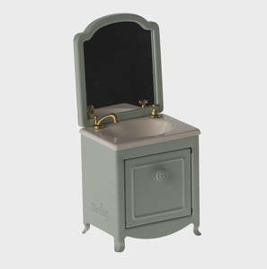 Maileg: Mouse Sink Dresser Mint