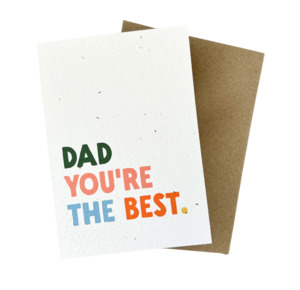Hello Petal: Dad you're the Best Blooming Card