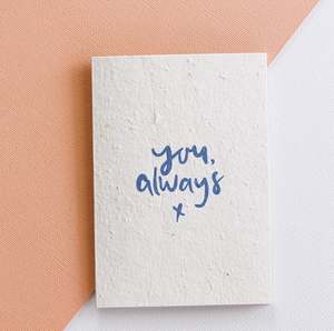 Hello Petal: You Always Minimal Blooming Card