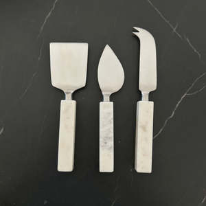 Nel Lusso: Blanco Cheese Knife Set
