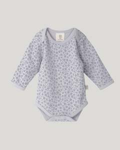 Babu: Long Sleeve Bodysuit - Ditsy Floral