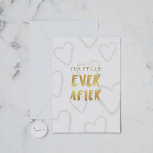 Happily Ever After Greeting Card