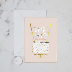 Hip Hip Replacement Greeting Card