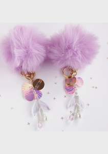 Lauren Hinkley: Ethereal Mermaid BFF Pom Pom Keyring (2 pce)