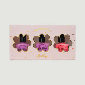 Oh Flossy: Pink Pamper Nail Polish Set