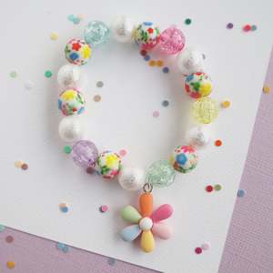 Mon Coco: Rainbow Petal Bracelet