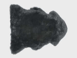 Fibre: Long Wool Rug - Steel