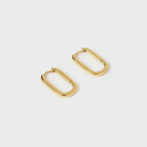 Arms Of Eve: Link-Up Gold Hoop Huggies - Medium