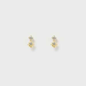 Arms Of Eve: Bonnie Gold Stud Earrings