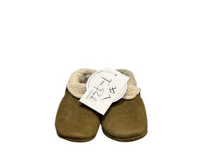 Lambskin Booties Loden Green