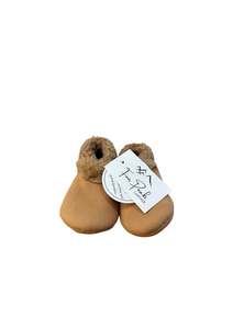 Four Peaks Leather: Lambskin Booties Tan Nappa