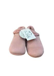 Four Peaks Leather: Lambskin Toddler Booties Pastel Pink