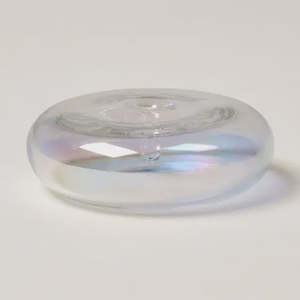 Glass Vessel Incense Holder - IRIDESCENT