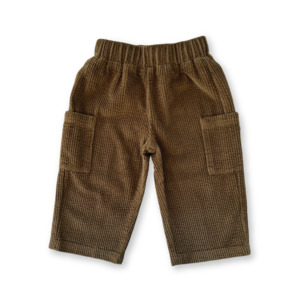 Organic Cord Pocket Pant - Espresso