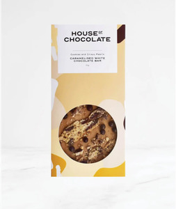Choc Chip Cookie and Crispy Pearls Caramelised White Chocolate Bar