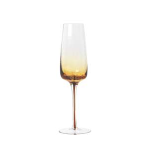 Broste Amber Champagne Individual Glass