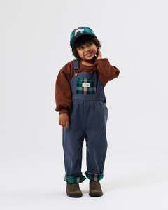 Austin Green Check Overall