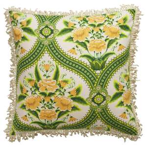 Cushions: Margaret Fringe Cushion - La Palma