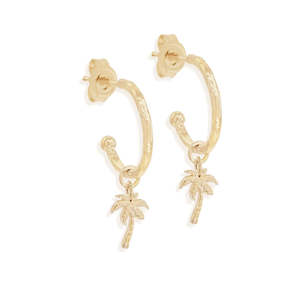 Homeware: Laughter In My Soul Hoops Gold