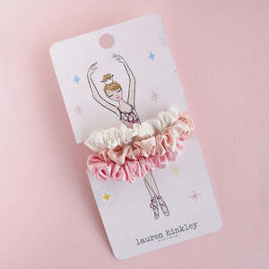 Ava Ballet Scrunchie Set - Hangsell Card