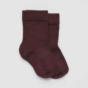 Merino Wool Crew Socks | Fig